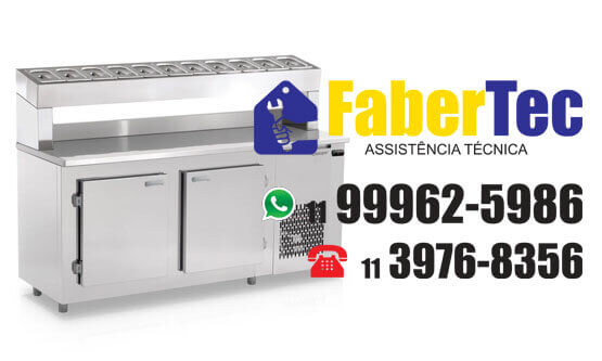 Assistência Técnica de geladeira balcao Fabertec